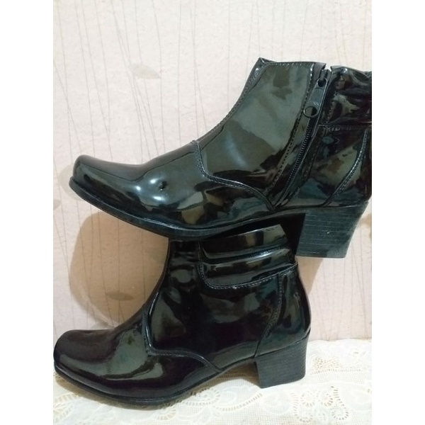 Sepatu Boots Heels Korea Wanita [Bisa Nego]