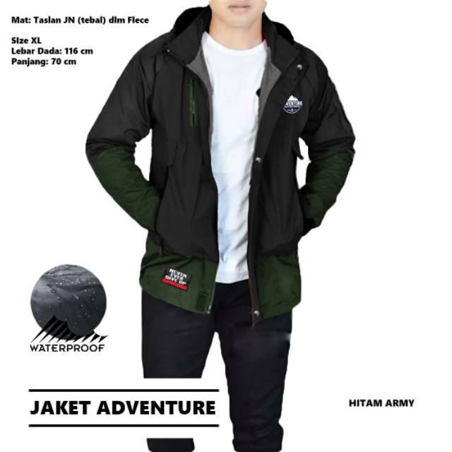 Jaket adventure / jaket pria / jaket gunung / jaket motor/ jaket casual