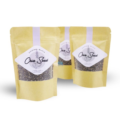 1 KG Organic Black Chia Seeds / Organic Chia Seed