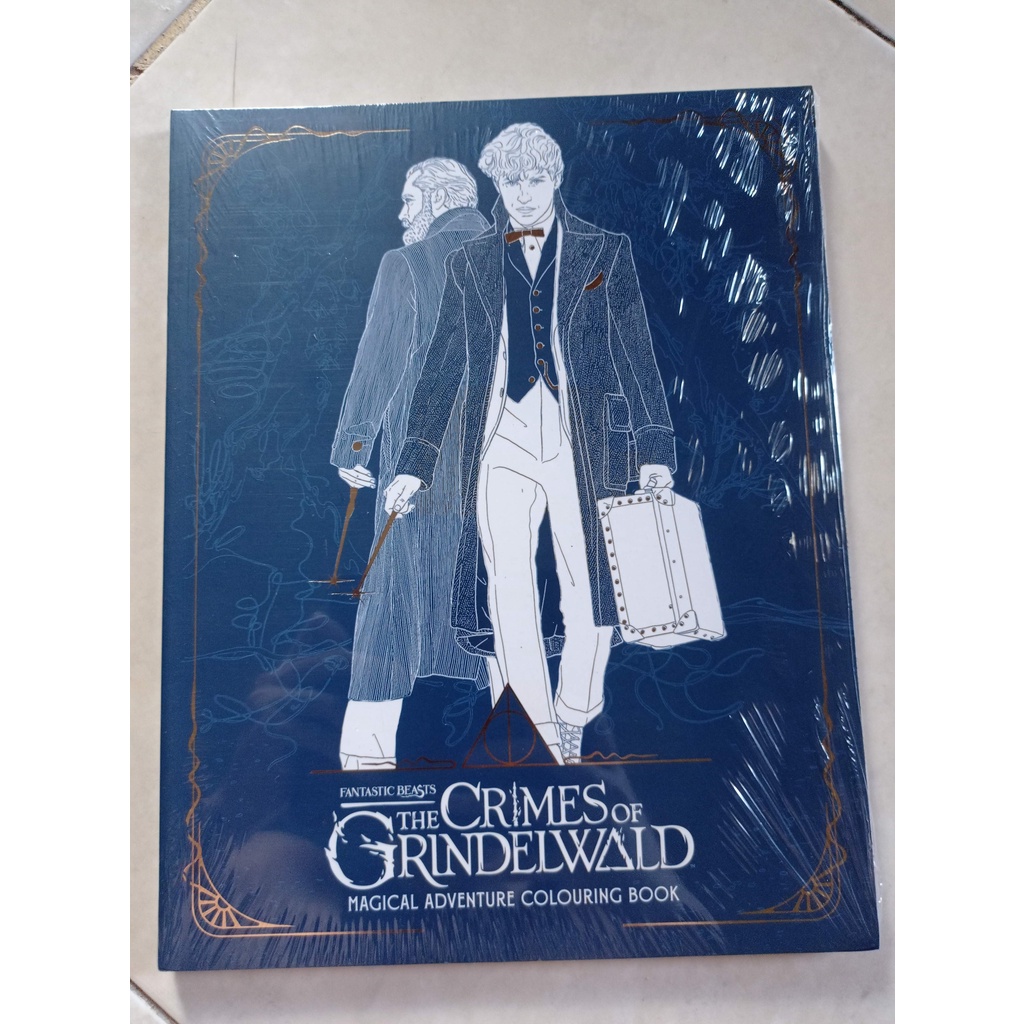 

[ SEGEL, ORI ] Impor ~ Fantastic Beasts Crimes of Grindelwald Magical Adventure Colouring Book