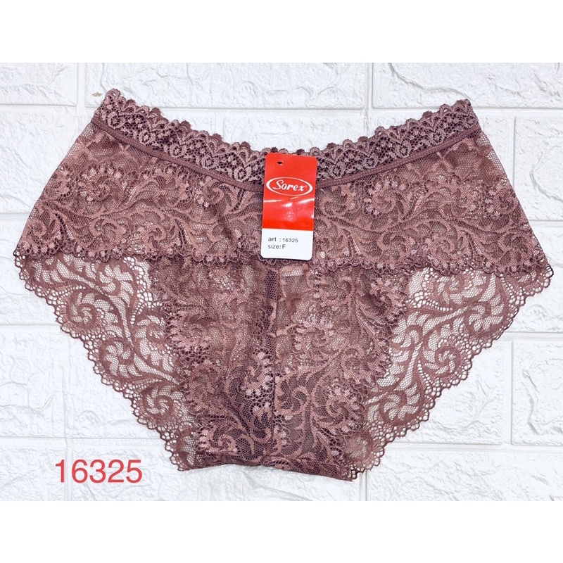 CD | Celana Dalam Wanita Semi Transparan SOREX 16325 Freesize