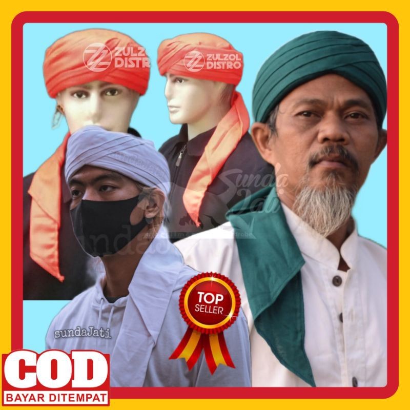 Peci Sorban Siap Pakai/ Sorban Imamah Tinggal Pakai/ Sorban Imamah Permanen