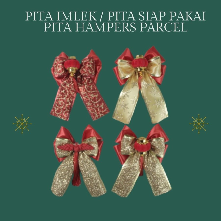 

Pita Imlek / Pita Siap Pakai / Pita Hampers Imlek