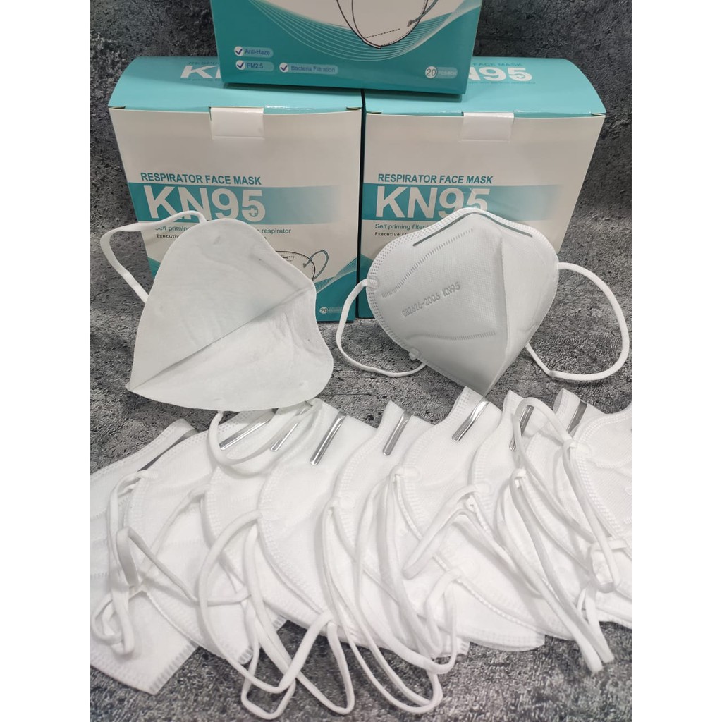 PACK 10PCS - MASKER KN95 5PLY PROTECTIVE MASK GB2626-2006 - KAWAT LUAR