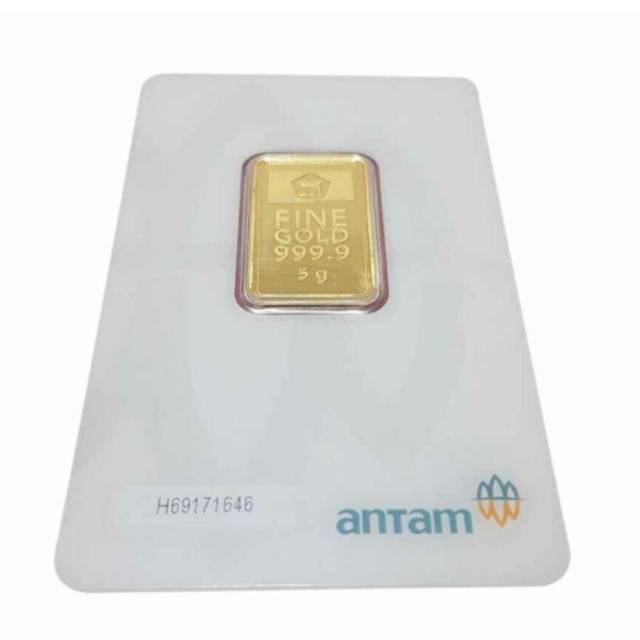 Antam Logam Mulia [5 g/999,9% Fine Gold Certificate]