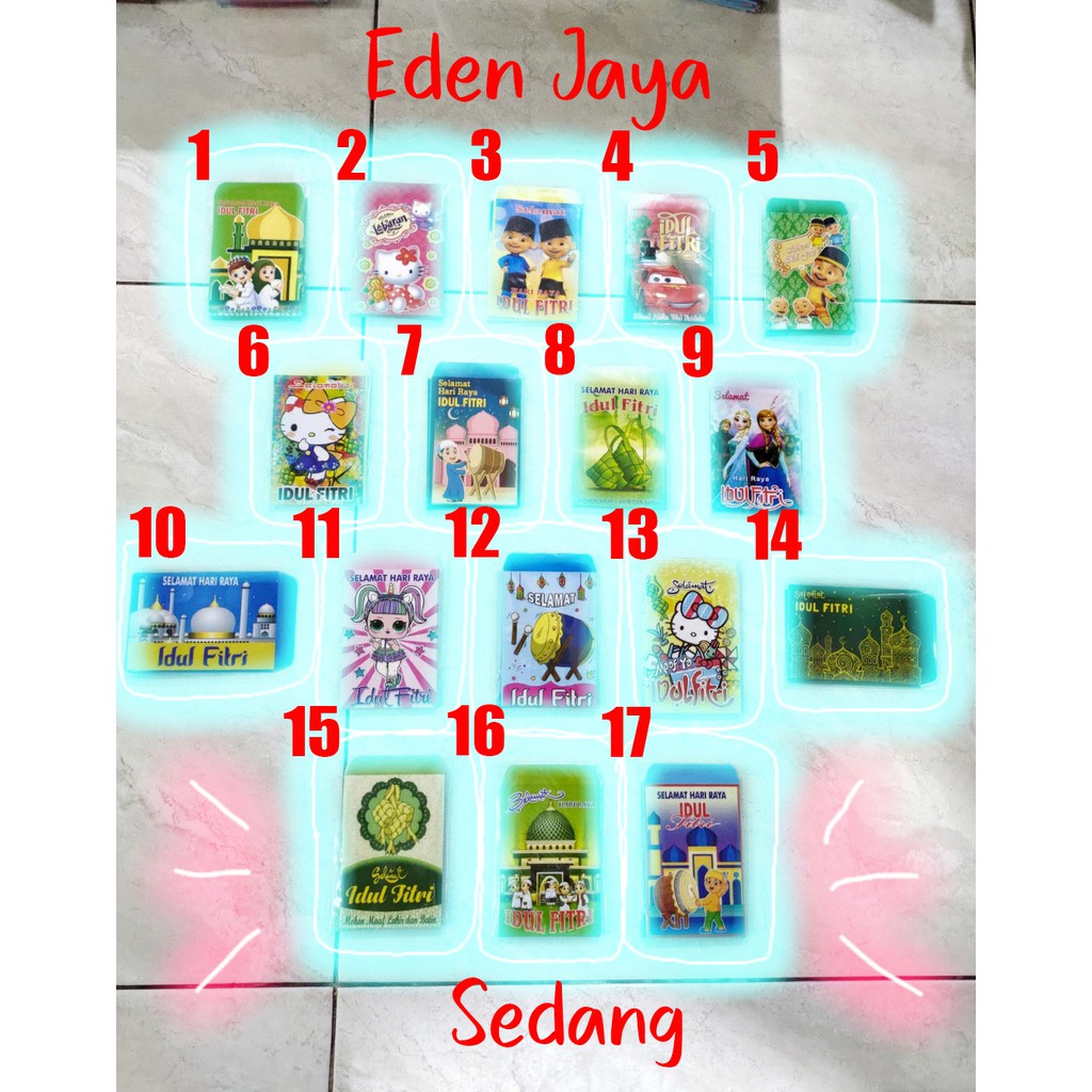 

AMPLOP LEBARAN / ANGPAU / ANGPAO IDUL FITRI (ISI 10 LEMBAR)