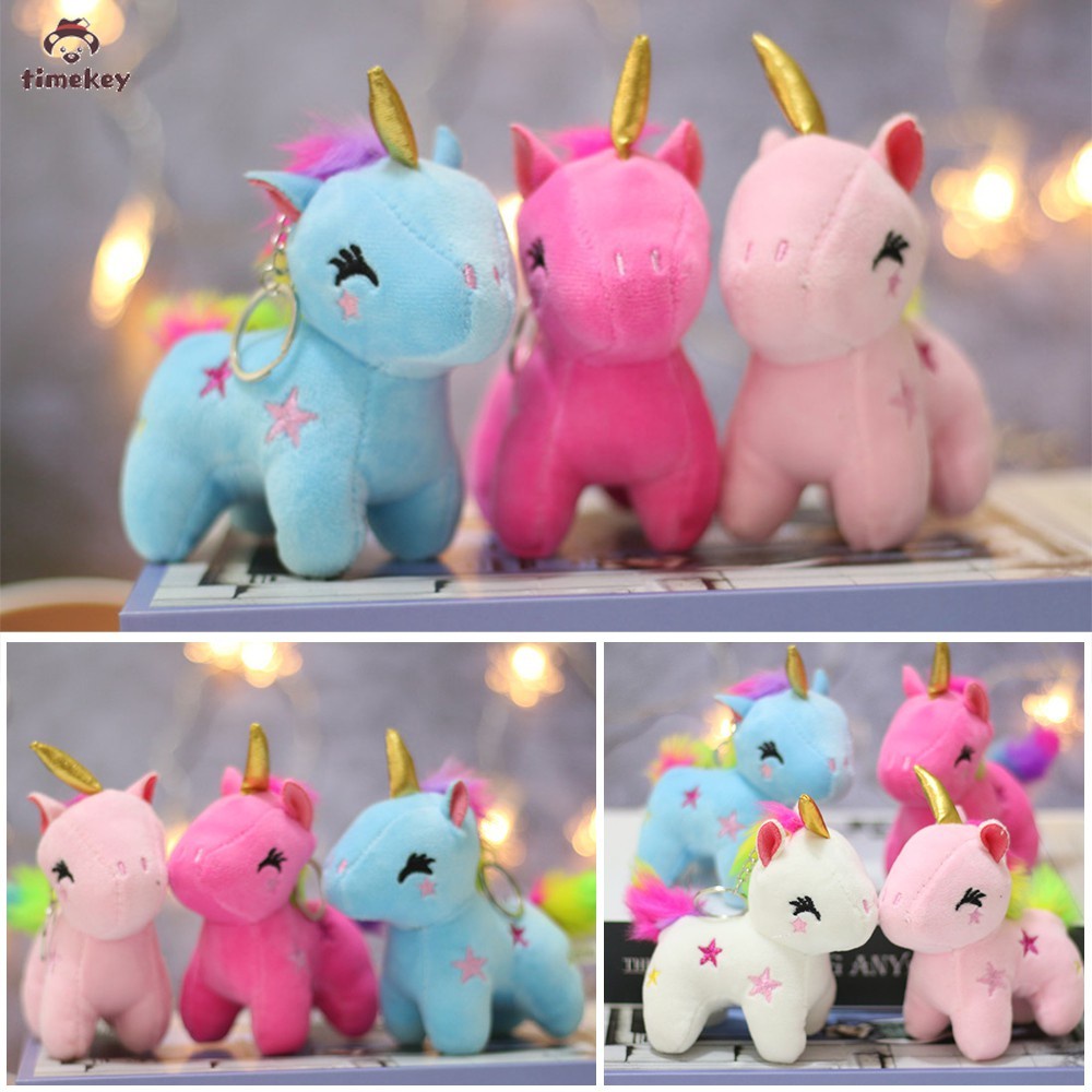 (Tk) Gantungan Kunci Bentuk Unicorn 12cm Untuk Aksesoris Tas Wanita / Anak Perempuan