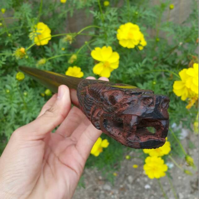 Tongkat Komando Ukir Naga