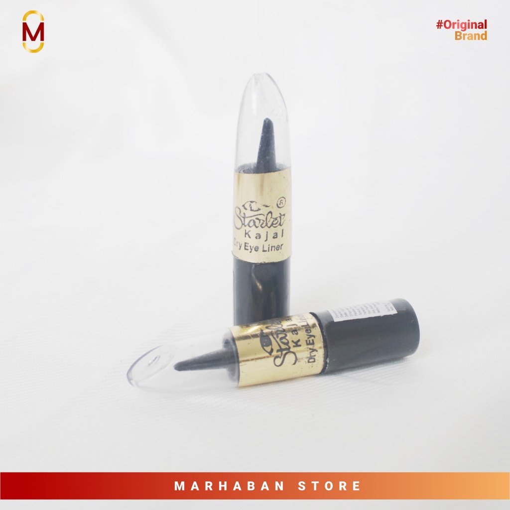 Celak Mata Starlet Kajal Eyeliner Stick | Sipat Mata Stik Arab Dry Eyeliner Original