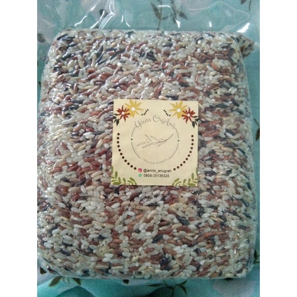 

Beras Organik Mix 5 type Beras