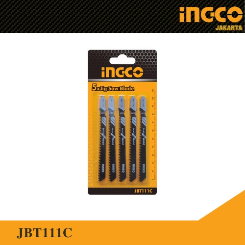 Mata Jigsaw Untuk Kayu Set 5pcs / Jigsaw Blade for Wood INGCO JBT111C