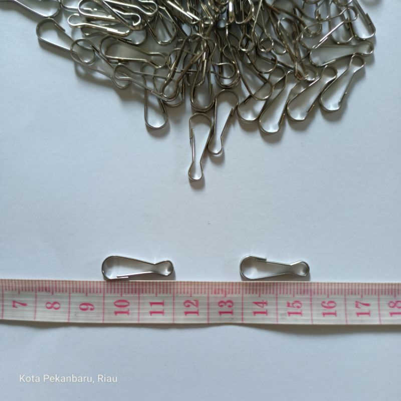 Kokot Piting//Kait Piting Silver 2cm ( 12 pcs )