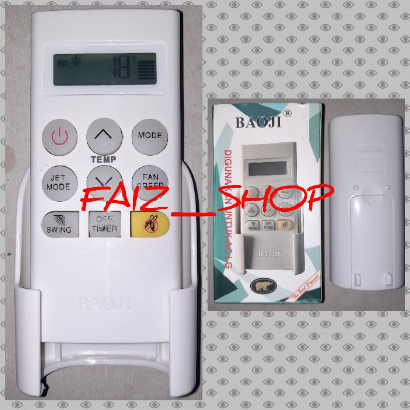 Remote AC LG Terminator Mini Hercules (AKB73756204) Original Baoji Free Holder+Baterai