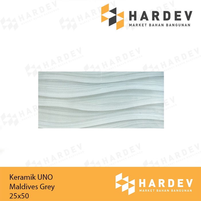 KERAMIK UNO 25x50 MALDIVES GREY