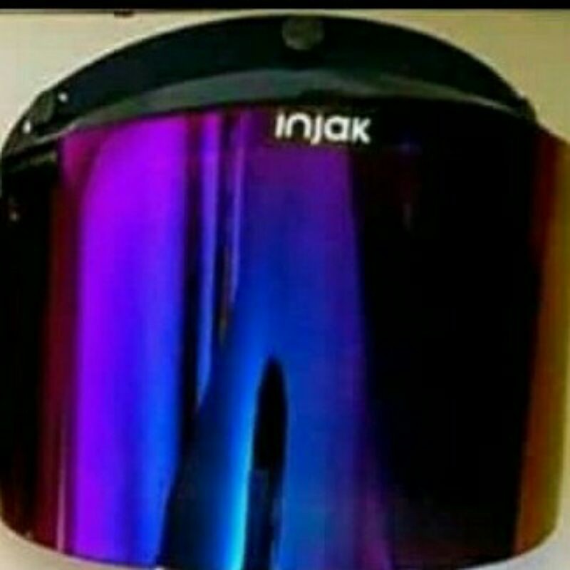 KACA DATAR INJAK VISOR - PELANGI ORIGINAL VISOR RAINBOW KACA CARGLOSS KACA DATAR PELANGI