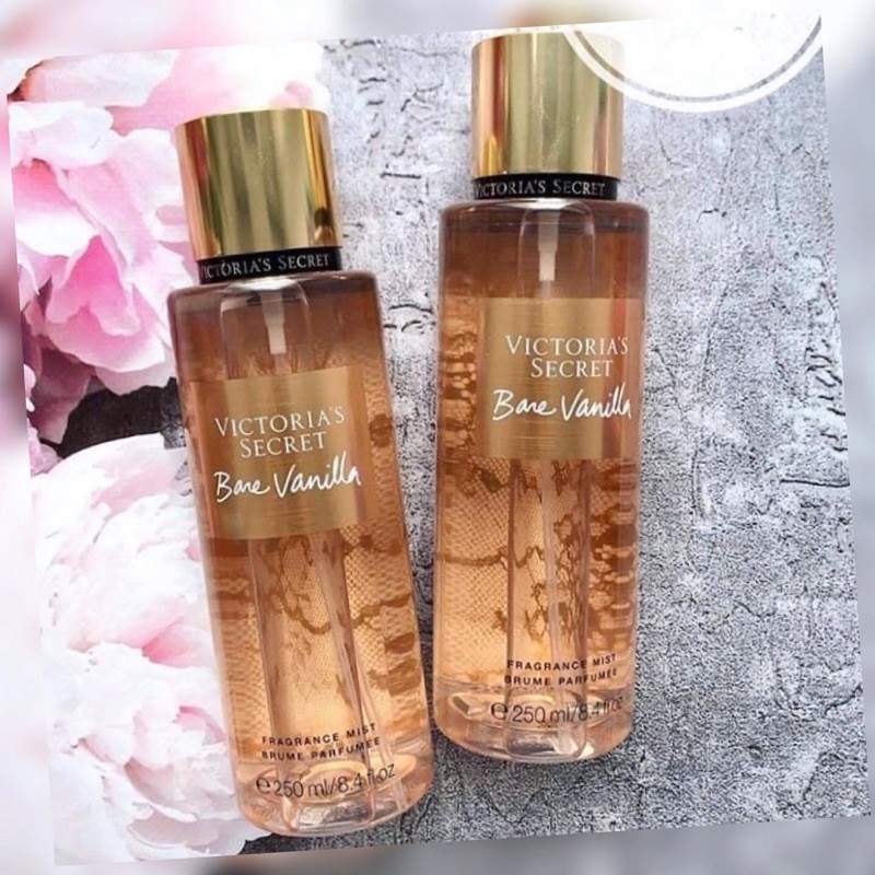 PROMO Viictoria Secret Bare Vanilla Fragrance Body Mist [250 mL] BISA COD