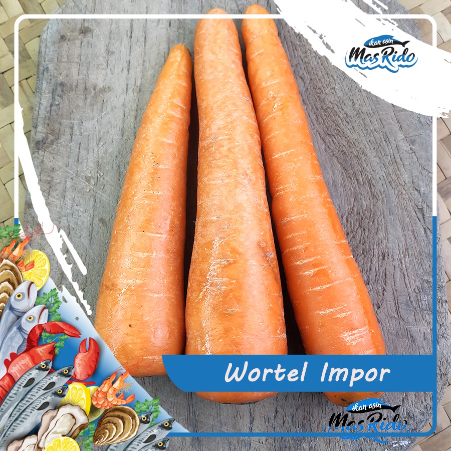 

WORTEL BRASTAGI 250 GR WORTEL LOKAL