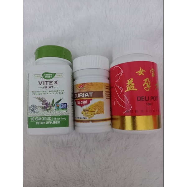 

Paket Herbal Kesuburan Wanita dan Pria, Vitex Zuriat Delipot