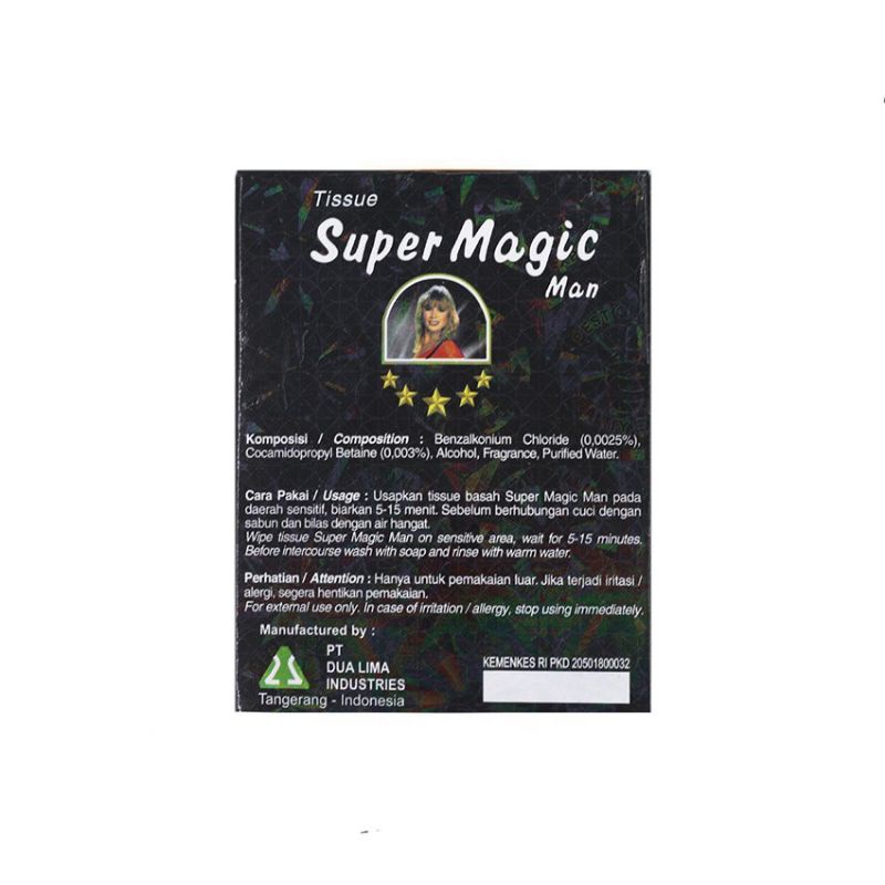 Tisu super magic