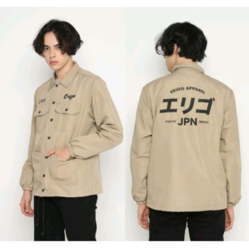 JAKET PRIA JAKET COACH ERIGO HEXIA JAKET WINDBREAKER JAKET