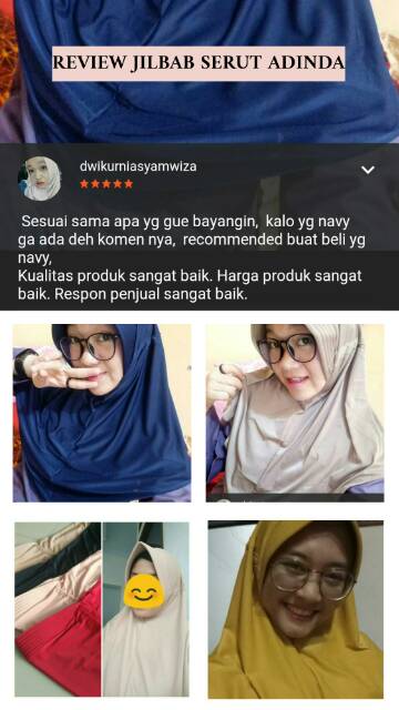 𝐁𝐘 𝐀𝐃𝐈𝐍𝐃𝐀 JILBAB SERUT POLOS JOKOWI HIJAB SERUT ADIBA Hijab instant