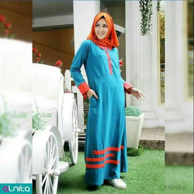 Gamis ALNITA  AG 09 Tosca || Gamis Promo || Alnita Nibras Haihai