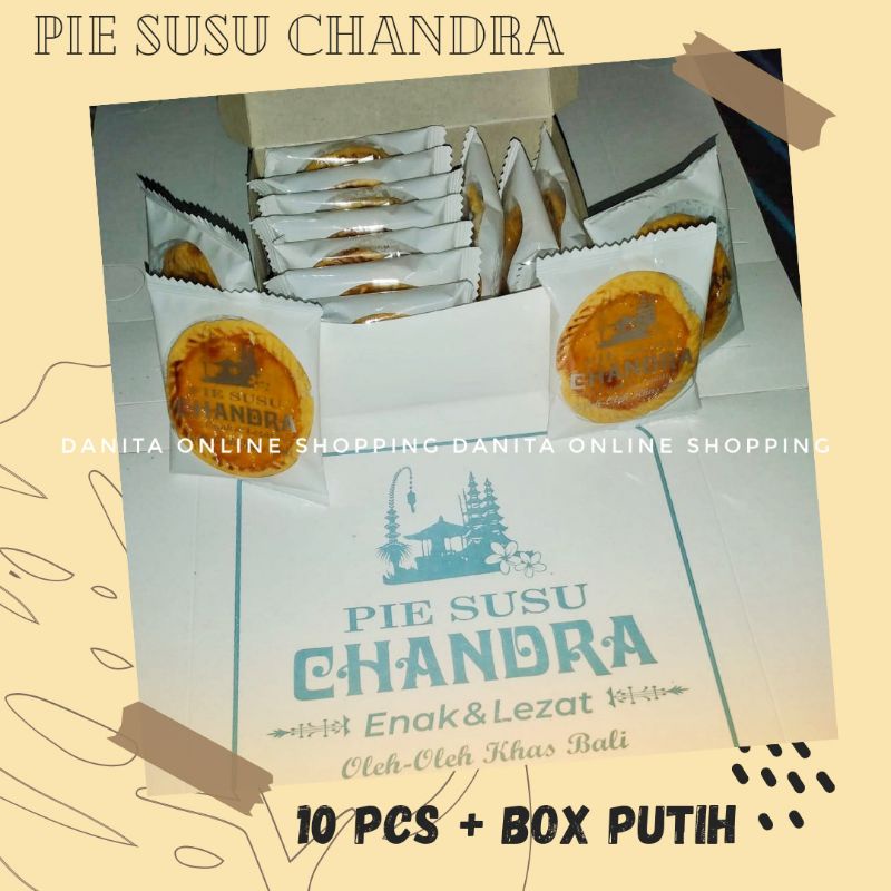 [BALI] - Pie Susu Chandra Original isi 10 Pcs