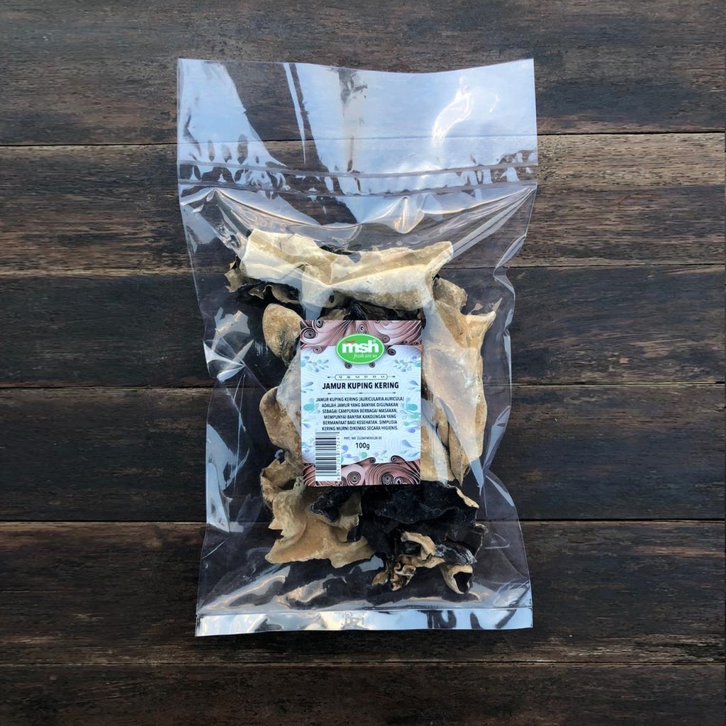 

Premium MSH Jamur Kuping Kering 100 g