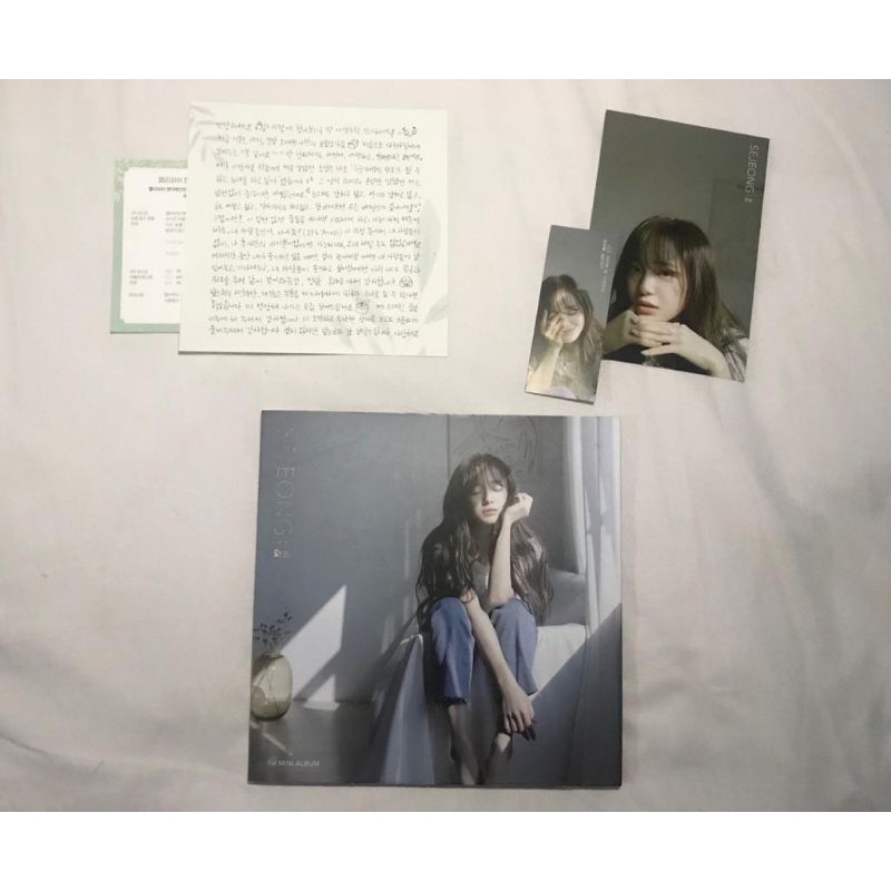 [BOOKED] Unsealed Sejeong 1st MINI ALBUM PLANT