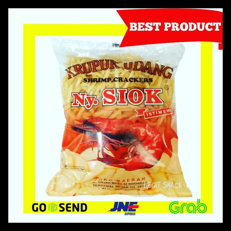 

Kerupuk Udang Ny.Siok Stik / Krupuk Ny Siok Stick Murah Gojek Jakarta Terlengkap