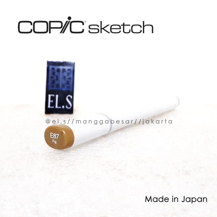 

Eklusif Copic Sketch Marker E87 (Csm) Hemat