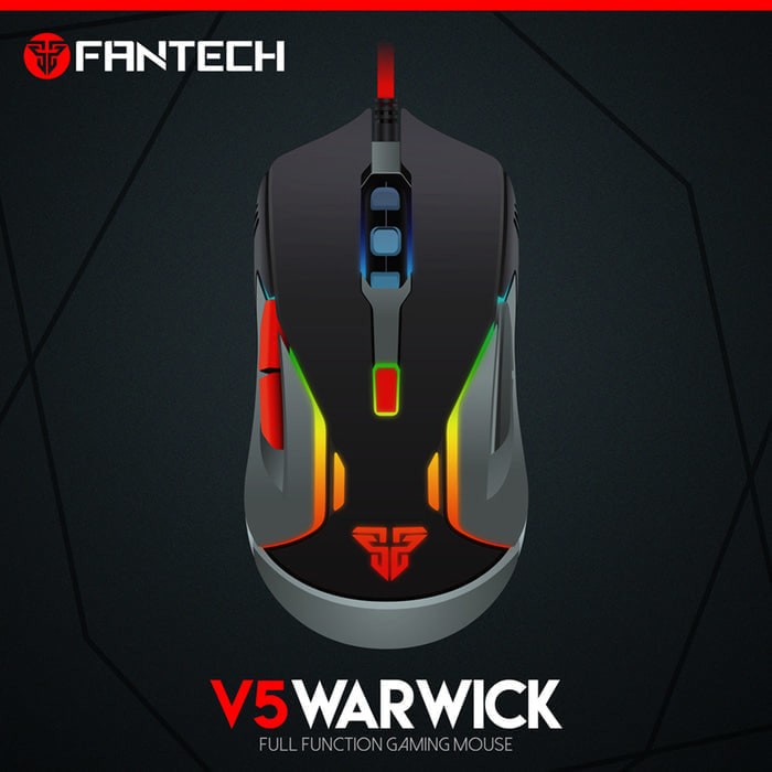 Mouse Gaming Fantech V5 Warwick