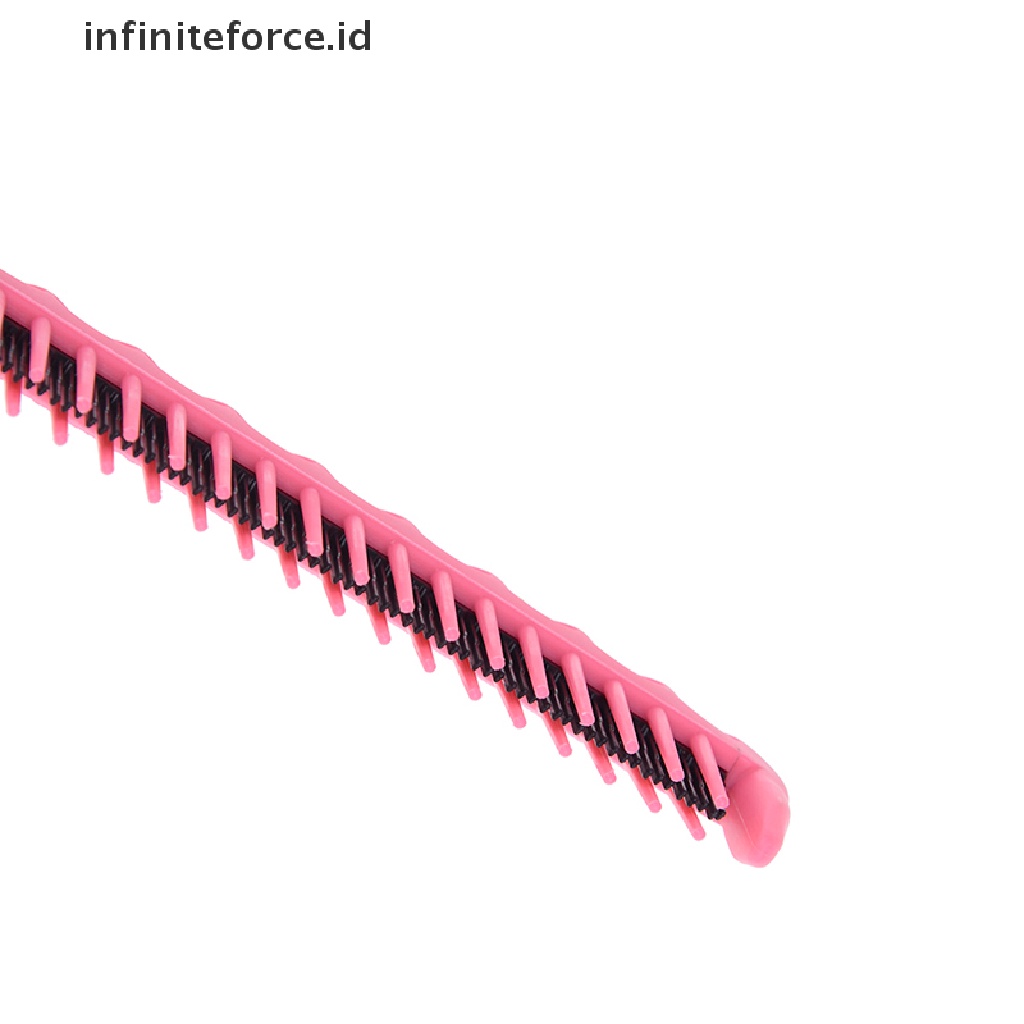 1pc Sisir Rambut 3 Baris Ekor Tikus Untuk Styling