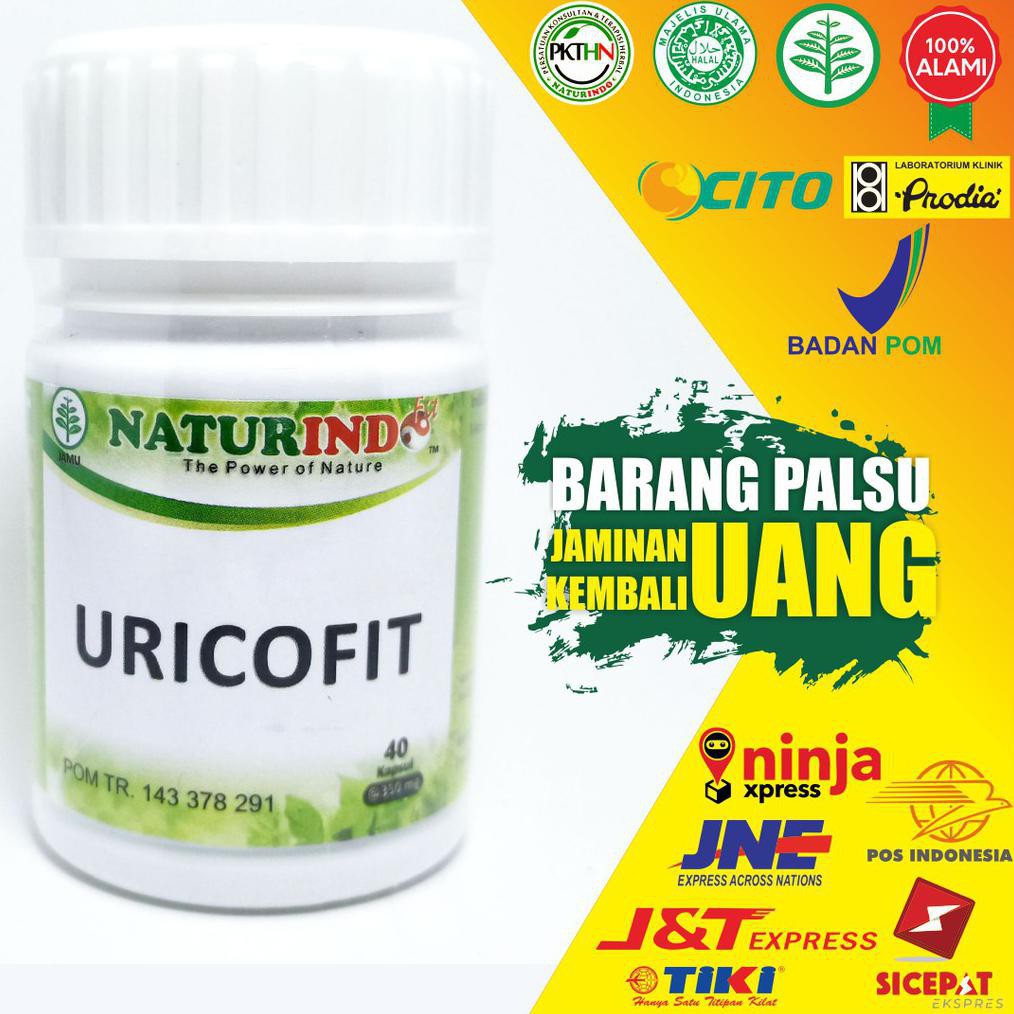Uricofit Obat Herbal Asam Urat Kapsul Naturindo Bisa Cod-4