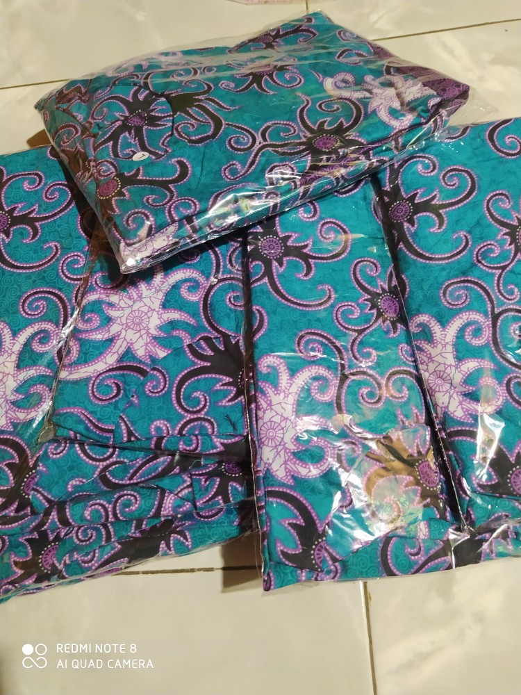 Baju Couple Ayah Anak Motif Cumi Tosca,batik Couple Ayah Anak,kemeja Batik Coupel,batik Anak