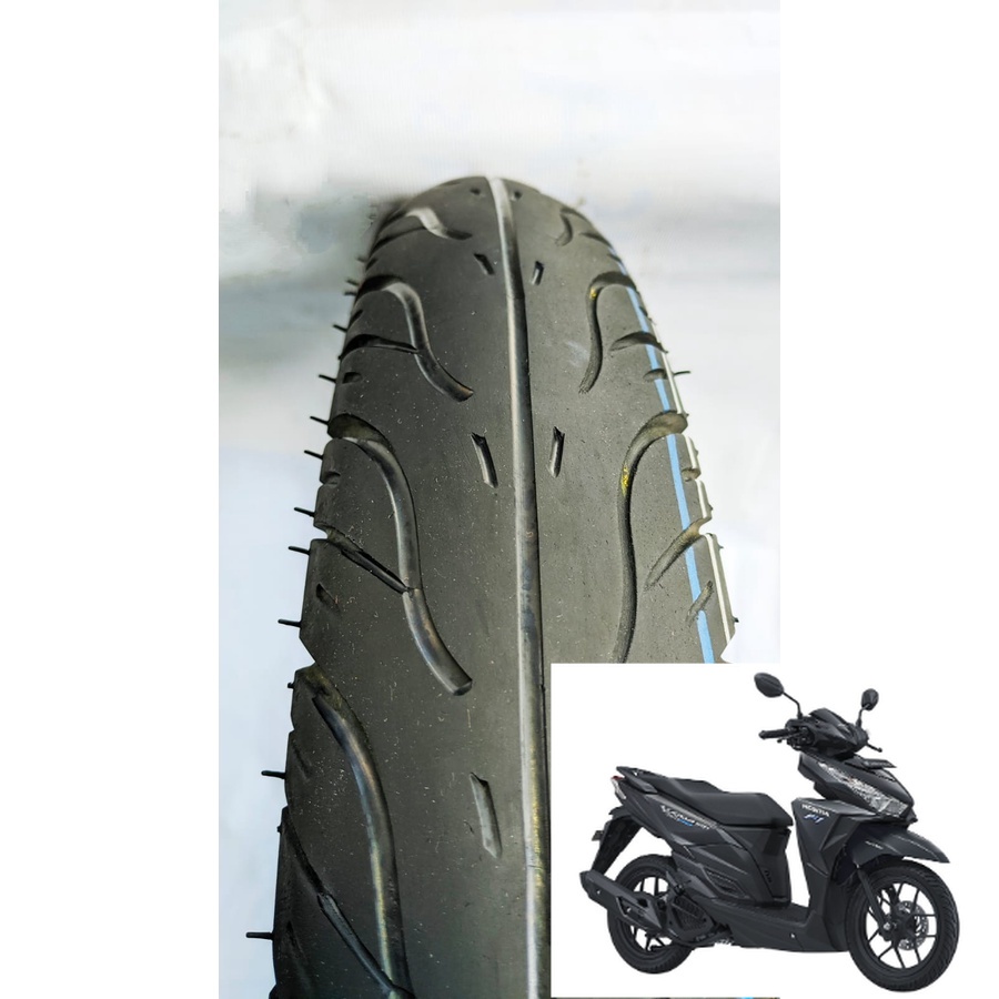 BAN VARIO 150  DEPAN UKURAN 80/90 RING 14 NON TUBLES MERK FEDERAL FT 235  TERJAMIN