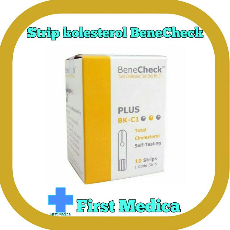 Strip Kolesterol BeneCheck / Refill Strip Benecheck Kolesterol Murah