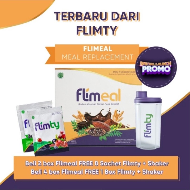 

FLIMEAL Flimty MInuman Sereal Pengganti Makan HALAL BPOM