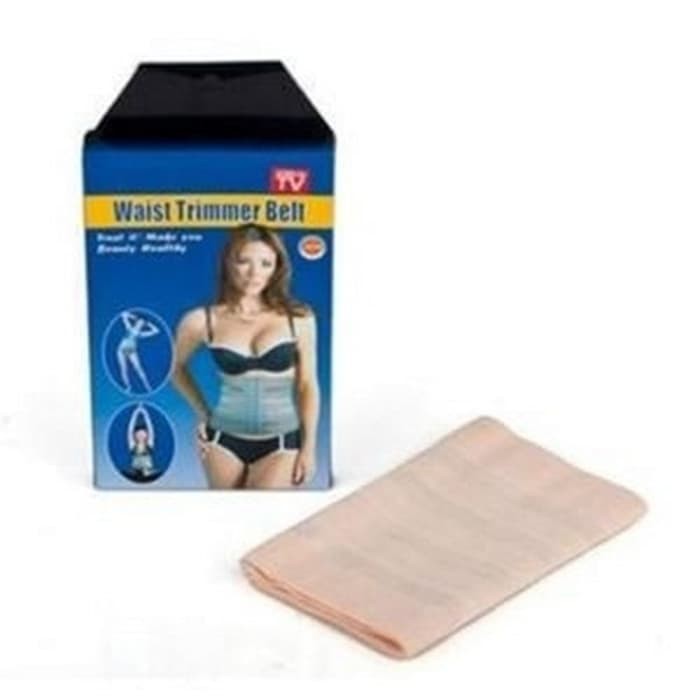 Waist Trimmer Belt Korset Perut Praktis Teknologi Jepang / Waist Belt Support Stagen Pinggang