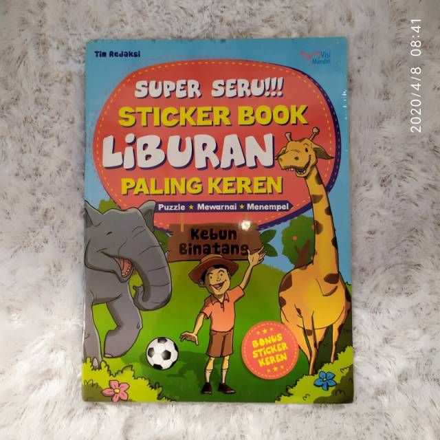 

ZIYAD// 0595 - Super Seru!!! Sticker Book Liburan Paling Keren