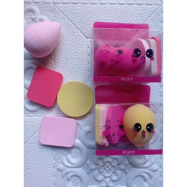 SPONS BEDAK BEAUTY BLENDER SET ISI 4