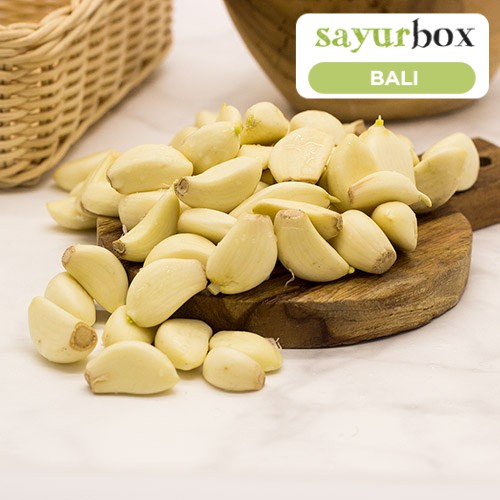 

Bawang Putih Kupas Conventional 200 gram (Mevsmarketcirebon) - BALI