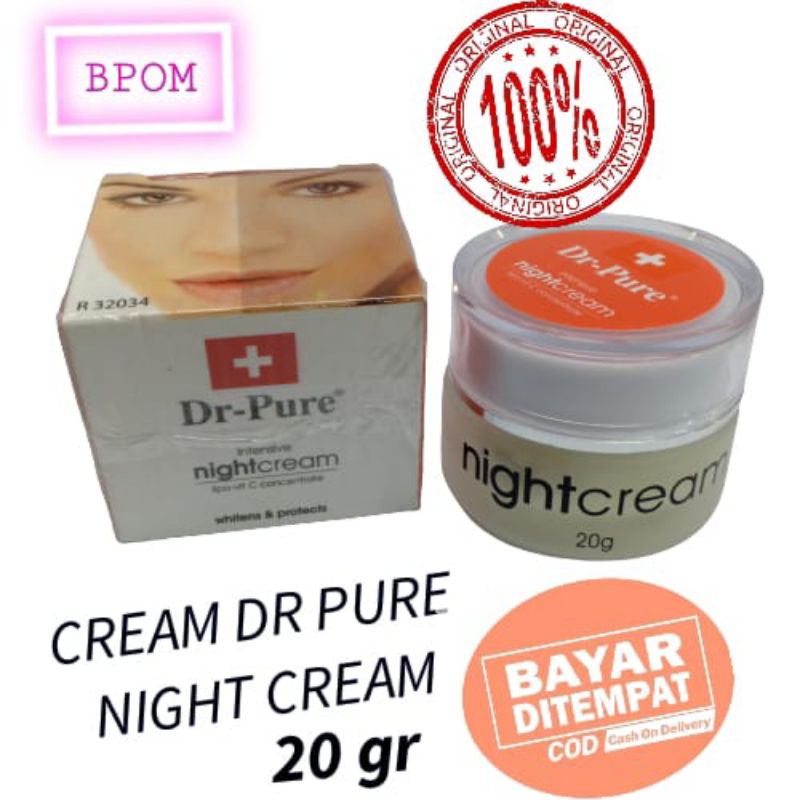 Cream DR Pure Malam Original Cream Malam