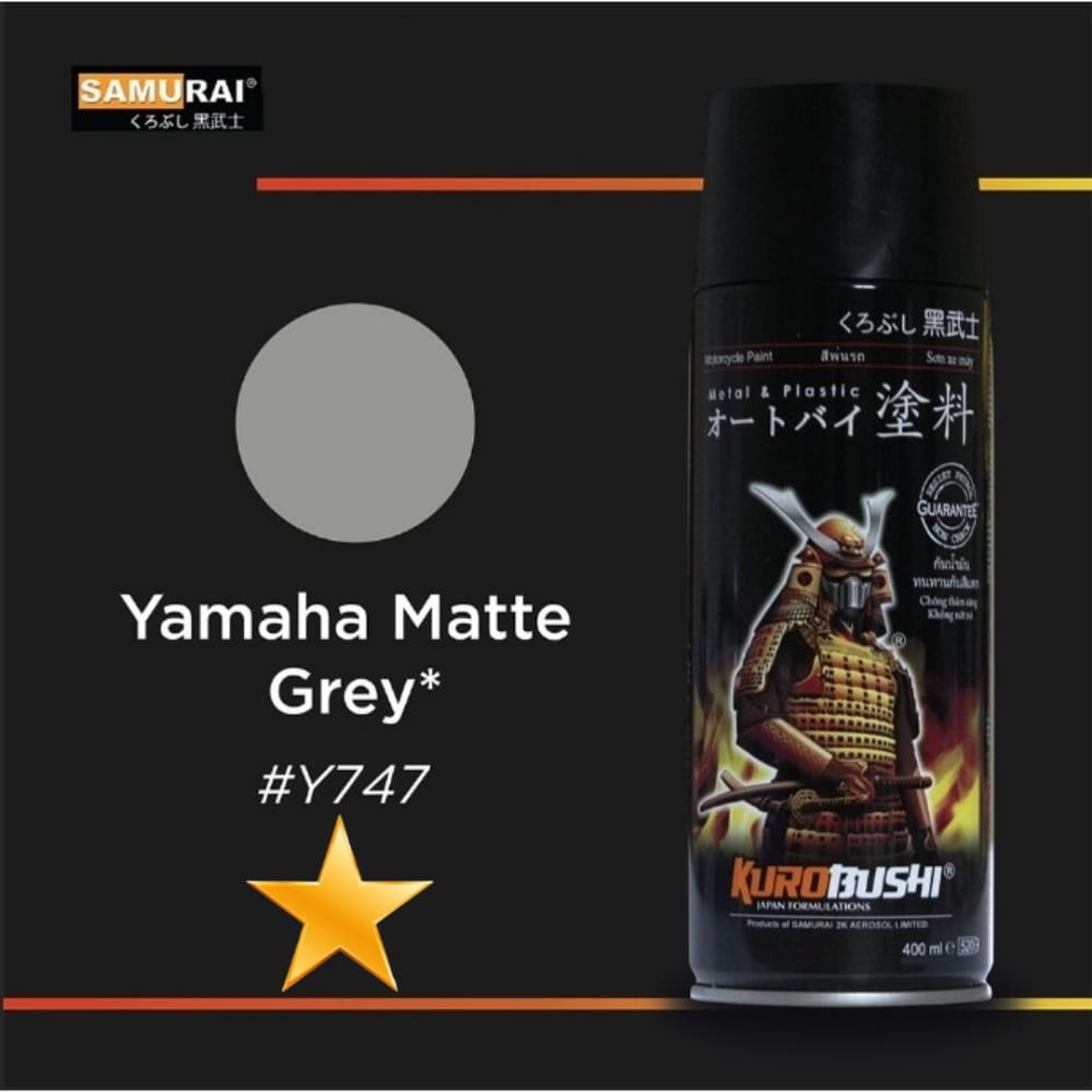 Pilox Pilok Cat Semprot Samurai Paint Yamaha Matte Y747 400ml