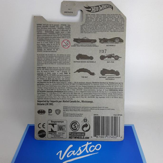 Promo Hot Wheels Dc Batman The Dark Knight Bat-Pod Hotwheels Batpod Walmart Limited