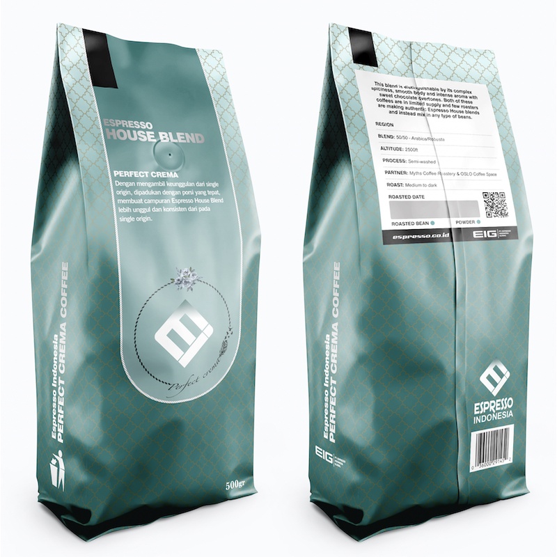 

Espresso House Blend Roasted Bean - Espresso Indonesia