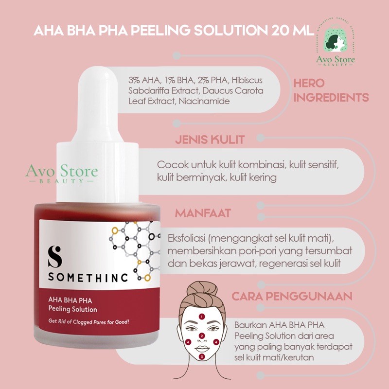 SOMETHINC AHA BHA PHA PEELING SOLUTION SERUM