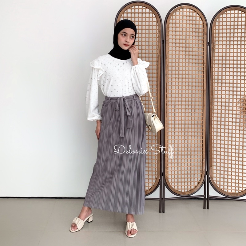 Winnie plisket skirt