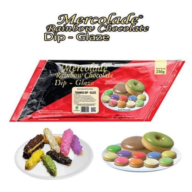 Toping Donat - Glaze Donat Mercolade - 250gr