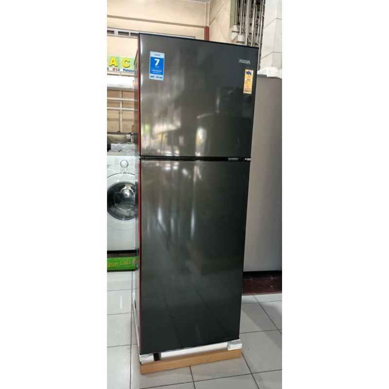 kulkas aqua 2 pintu type aqr d261